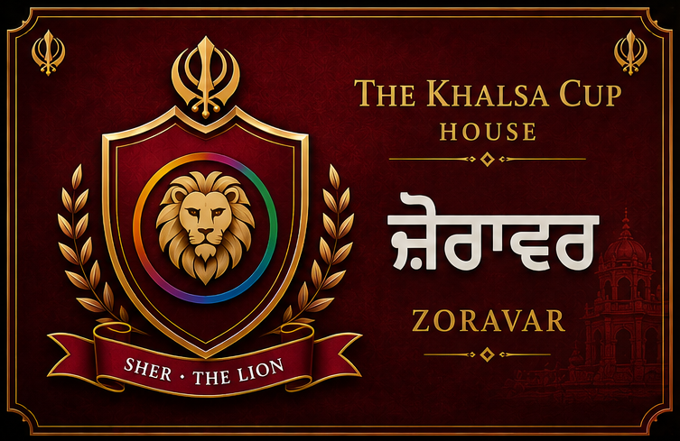 Khalsa Cup house Zoravar — Sher, the lion